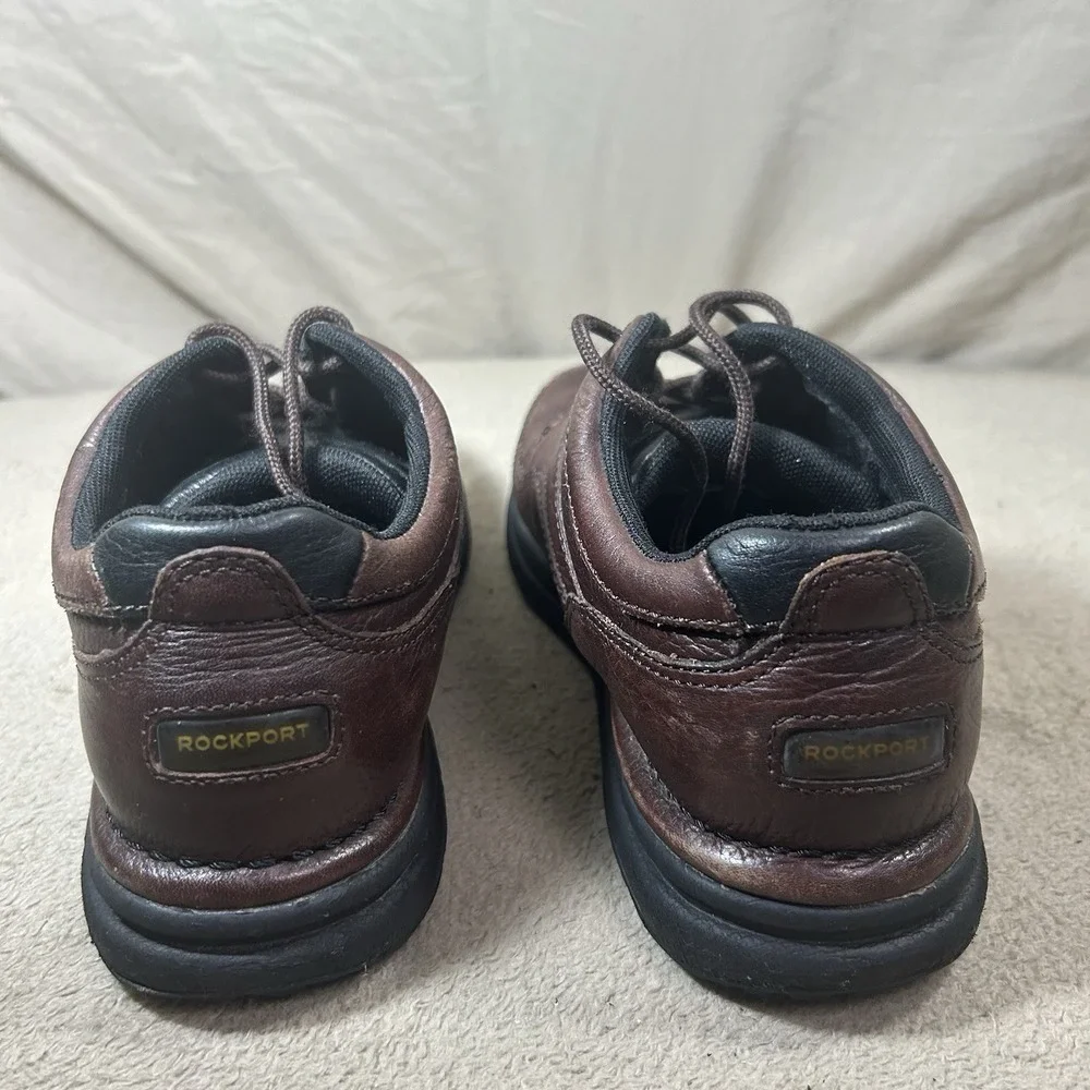 Rockport Men's World Tour Classic Comfort Leather Walking Shoes WWT11M Sz 8